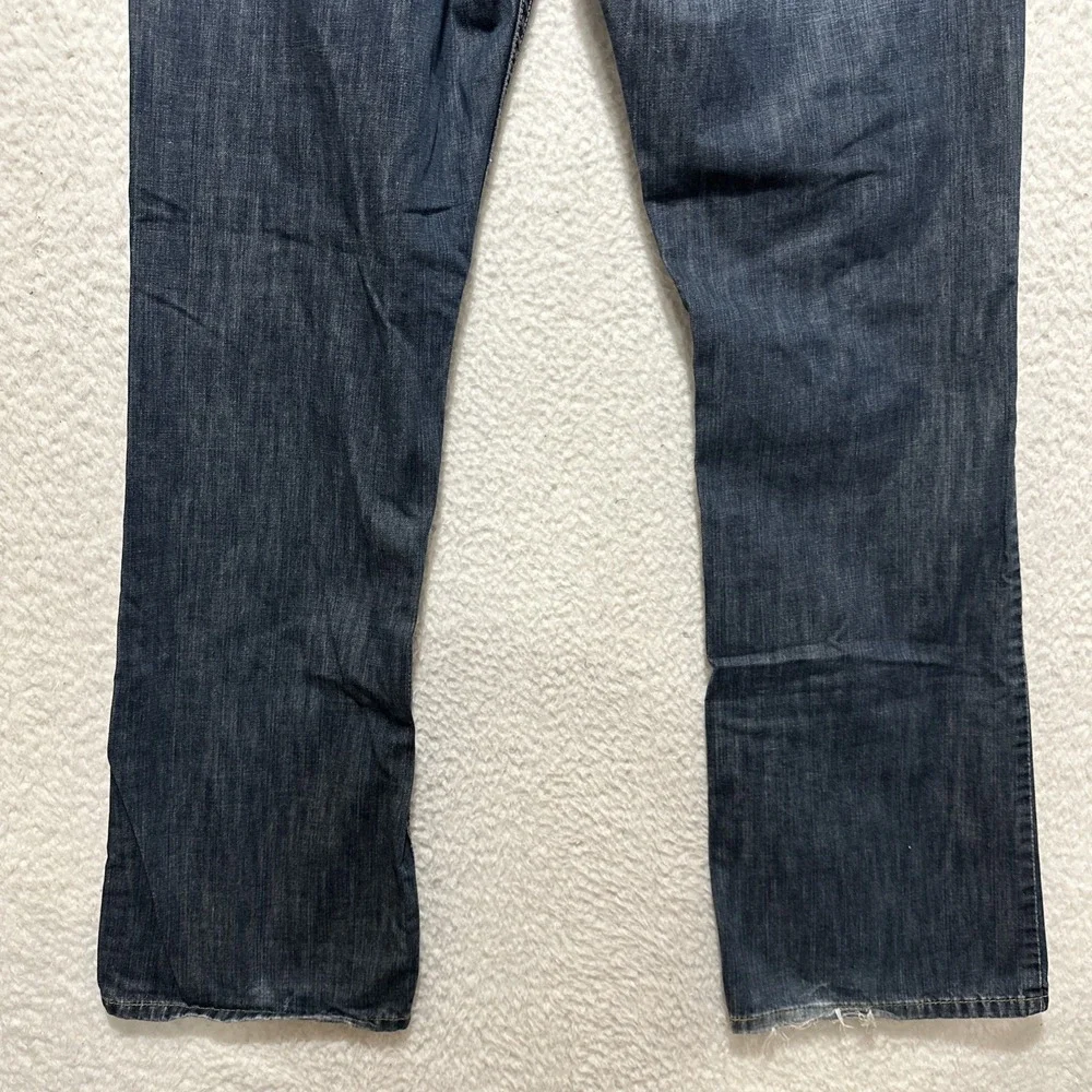 Levi's 527 Bootcut Jeans Blue Denim Western Cowboy 100% Cotton Men's Size 36‎